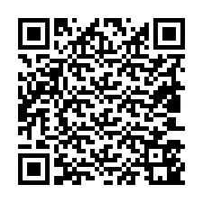 QR Code pour le numéro de téléphone +19803541189