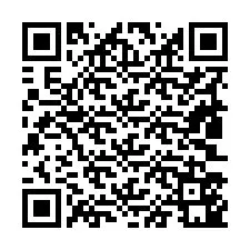 QR-koodi puhelinnumerolle +19803541235