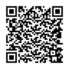 Código QR para número de telefone +19803541298