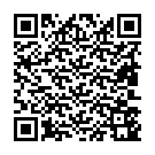 QR Code pour le numéro de téléphone +19803541347