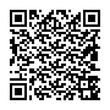 Código QR para número de telefone +19803541891