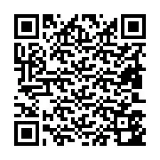 Código QR para número de teléfono +19803542147