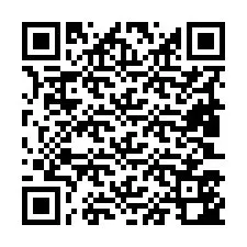 QR код за телефонен номер +19803542167