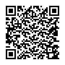 QR Code pour le numéro de téléphone +19803542169