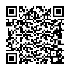 Codice QR per il numero di telefono +19803542352