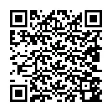 QR код за телефонен номер +19803542392