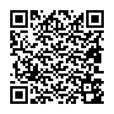 QR Code pour le numéro de téléphone +19803542553