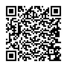 QR-koodi puhelinnumerolle +19803542566