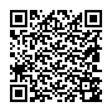 QR Code pour le numéro de téléphone +19803542651