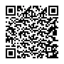 QR-code voor telefoonnummer +19803543121