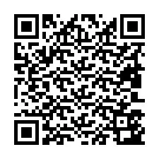 Código QR para número de telefone +19803543143