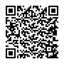 QR код за телефонен номер +19803543216