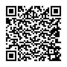 QR Code สำหรับหมายเลขโทรศัพท์ +19803543649