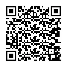 Codice QR per il numero di telefono +19803543923