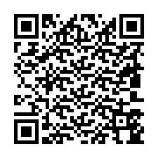 Código QR para número de telefone +19803544004