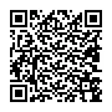 QR-koodi puhelinnumerolle +19803544523