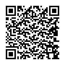 QR Code pour le numéro de téléphone +19803544616