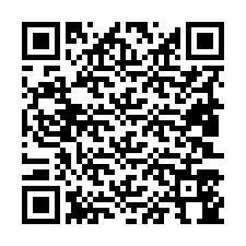 QR Code pour le numéro de téléphone +19803544873