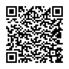 Código QR para número de teléfono +19803546099