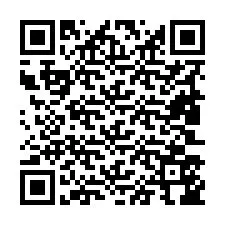 QR-код для номера телефона +19803546367