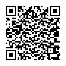 QR Code pour le numéro de téléphone +19803637308