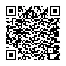 Código QR para número de telefone +19803810176