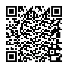 Código QR para número de teléfono +19804300011