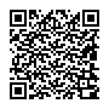 电话号码二维码 +19804300015