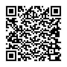 QR Code pour le numéro de téléphone +19804300023