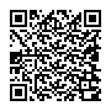 QR-code voor telefoonnummer +19804300028