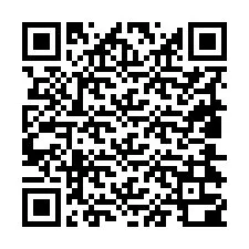 QR код за телефонен номер +19804300088