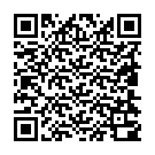 QR kód a telefonszámhoz +19804300118