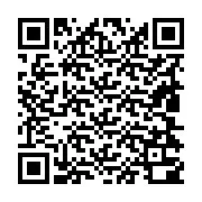 Código QR para número de telefone +19804300125