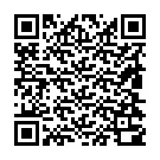 Kode QR untuk nomor Telepon +19804300161