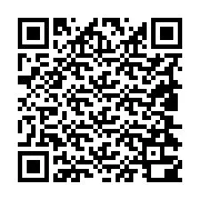 QR код за телефонен номер +19804300168