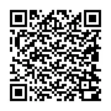 QR-kood telefoninumbri jaoks +19804300214