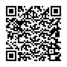 QR kód a telefonszámhoz +19804300221