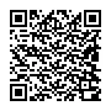 QR код за телефонен номер +19804300235