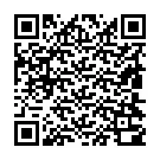 QR-Code für Telefonnummer +19804300245