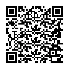 Codice QR per il numero di telefono +19804300358