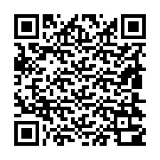 QR код за телефонен номер +19804300445