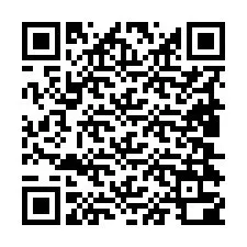 QR код за телефонен номер +19804300476