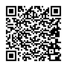 QR код за телефонен номер +19804300507