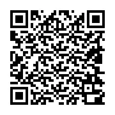 Código QR para número de teléfono +19804300529