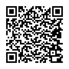 QR Code สำหรับหมายเลขโทรศัพท์ +19804300537