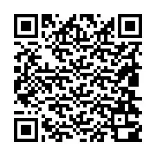 Código QR para número de teléfono +19804300571