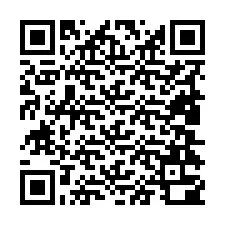 QR Code pour le numéro de téléphone +19804300573