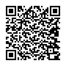 Código QR para número de telefone +19804300633