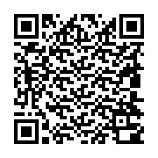 QR код за телефонен номер +19804300640