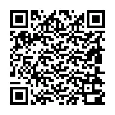 QR-koodi puhelinnumerolle +19804300815